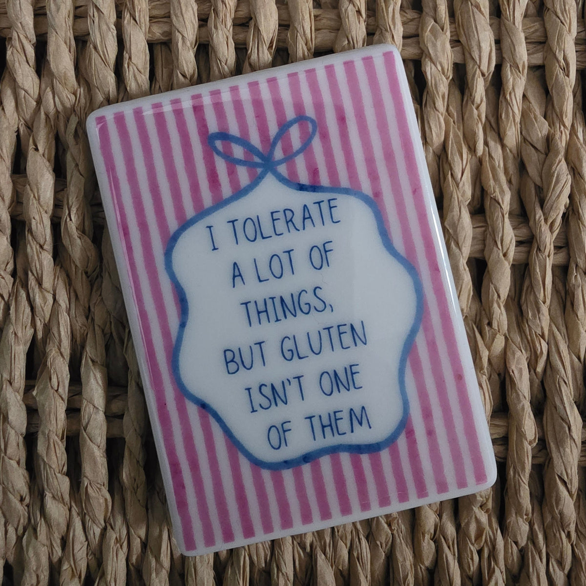 Gluten - Fridge Magnet